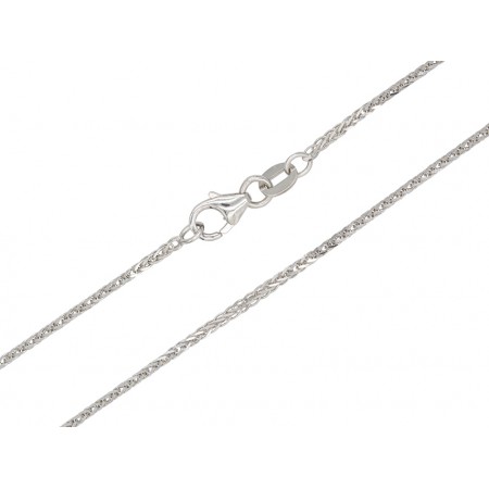 Αλυσίδα λαιμού από λευκό χρυσό Κ14 Αλυσίδα λαιμού από λευκό χρυσό Κ14